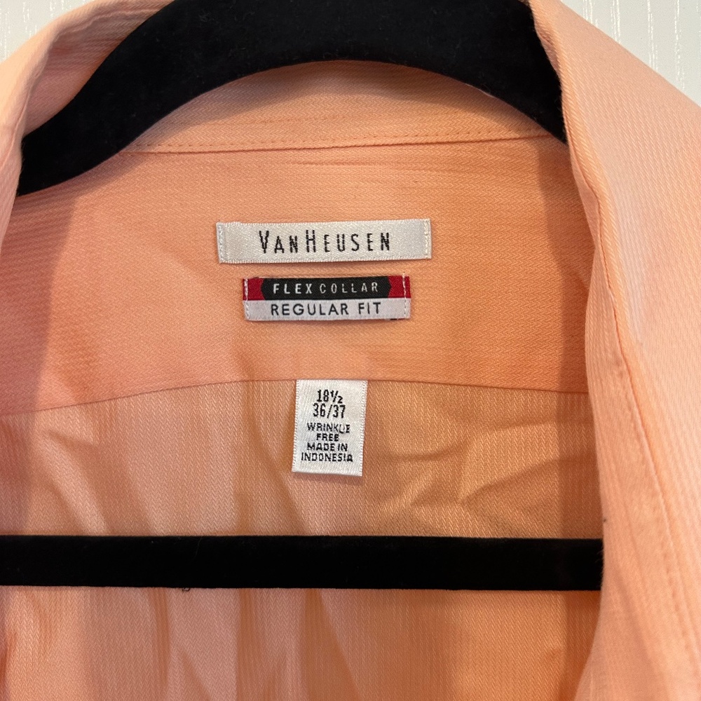 Used salmon long shirt